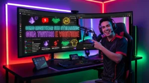 Como Monetizar Streaming de Jogos Guia Twitch e YouTube