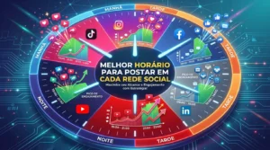 Melhor Timing Para Postar em Cada Rede Social