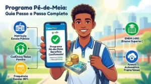Programa Pé-de-Meia Passo a Passo Completo para Participar
