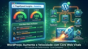 WordPress Como Aumentar Velocidade Core Web Vitals