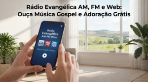 Aplicativo Rádios Evangélicas AM FM e Web Ouça Louvores e Músicas Gospel Grátis