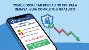 Consultar Dívidas no CPF pelo Serasa Passo a Passo Completo e Grátis